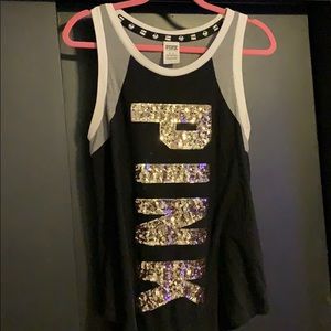Victoria’s Secret pink tank